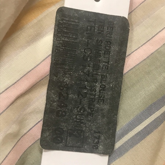 NWT Tenby Runway Designer Blouse Shirt XS Size 2 - Picture 10 of 10